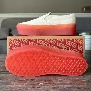 Vans | Shoes | Nwt Vans Slipon Stackform Peach Womens Shoes  display picture 3